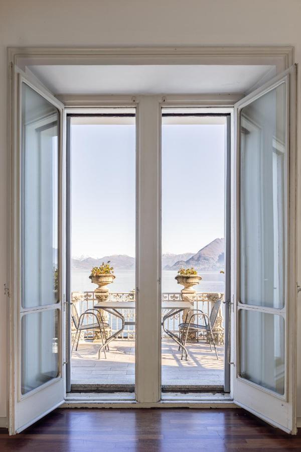 Villa Niobe - Exclusive Lakefront Apartment With Private Beach Stresa Exterior photo
